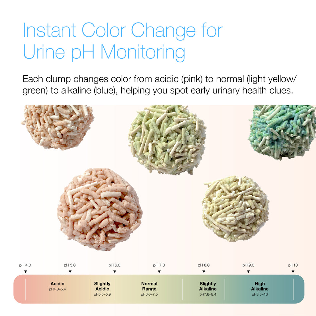 Purrify Smart Health-Monitoring Cat Litter Color-Changing · Fast Clumping · Odor Control · Low Dust