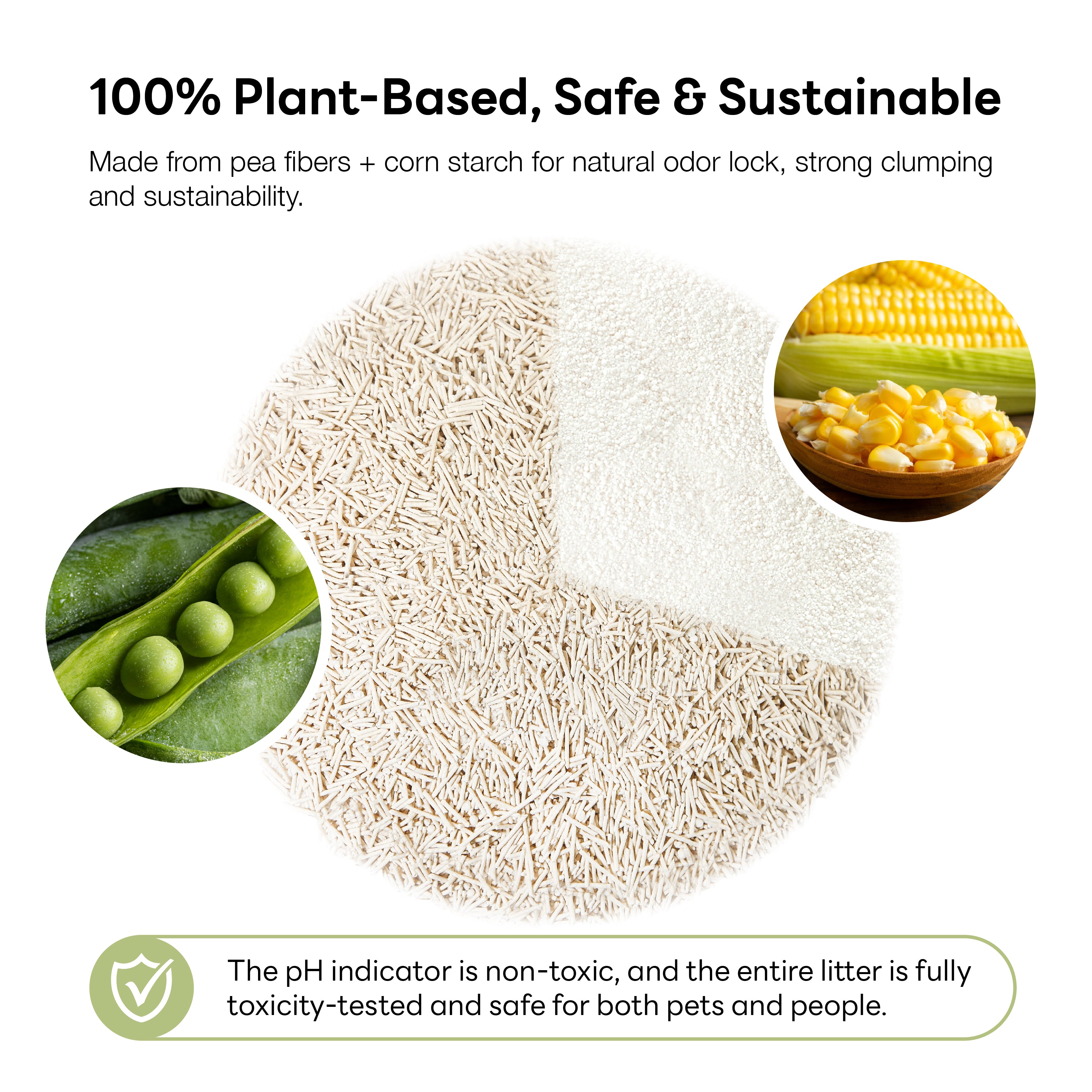 Purrify Smart Health-Monitoring Cat Litter Color-Changing · Fast Clumping · Odor Control · Low Dust